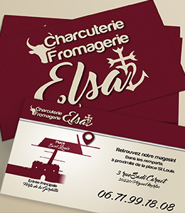  Enseigne lumineuse pour la Charcuterie Elza
